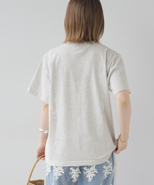 JOURNAL STANDARD relume(ジャーナルスタンダード レリューム)の「《WEB・一部店舗限定》 別注【GULFCOAST SPORTSWEAR】S/S Tシャツ(Tシャツ/カットソー・レディース・ネイビー/ピンク/アイボリー・FREE)」の12枚目の写真