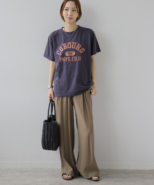 JOURNAL STANDARD relume(ジャーナルスタンダード レリューム)の「《WEB・一部店舗限定》 別注【GULFCOAST SPORTSWEAR】S/S Tシャツ(Tシャツ/カットソー・レディース・ネイビー/ピンク/アイボリー・FREE)」の13枚目の写真