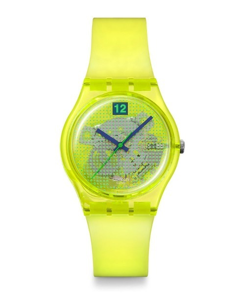 SWATCH(スウォッチ)の「LUMINOUSLY LEMON(アナログ腕時計・レディース・イエロー・FREE)」の2枚目の写真