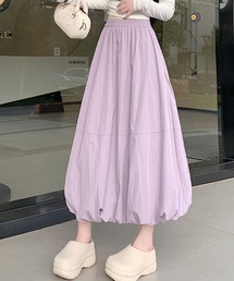ボリュームバルーン ロングスカート