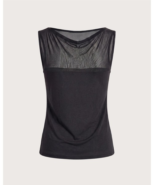 kiehtova（キエトヴァ）の「【kiehtova】SHEER SWITCH TOPS/シアースイッチトップス（タンクトップ・レディース・ライトグレー/ブラック/ブラウン・FREE）」の19枚目の写真