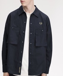 FRED PERRY | 【先行予約受付中】Relaxed Cotton Overshirt/リラックスコットンオーバーシャツ(シャツ/ブラウス)