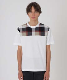 【一部店舗限定】パネルクレストブリッジチェックTシャツ