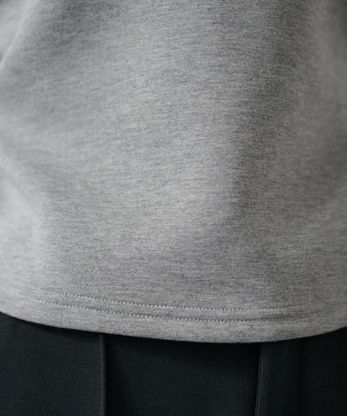 DAYRA(デイラ)の「クルーネック サイド シャーリング 半袖 トップス(Tシャツ/カットソー・レディース・ライトグレー/ホワイト/ブラック・FREE)」の12枚目の写真