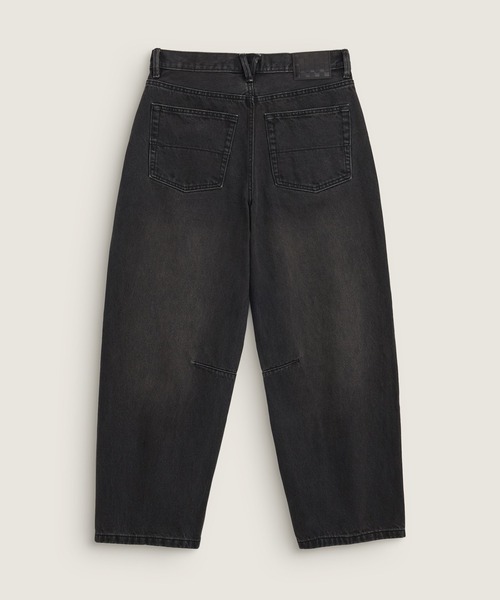 VANS(バンズ)の「ウィメンズ チェック5 バレルデニムパンツ / Check 5 Mid Rise Barrel Washed VN000XFYEMQ1(デニムパンツ・レディース・スミクロ・28inch/25inch/26inch/27inch)」の2枚目の写真