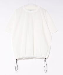 《ATELANE》アイスファブリック ルーズシルエット裾絞れるTee