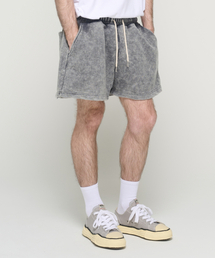 CARGOBROS（カーゴブロス）の「ヴィンテージウォッシングバンディングハーフパンツ（チャコール）（その他パンツ）」