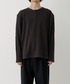 ADAM ET ROPE'（アダムエロペ）の「ヘビーワッフルヘンリーネックロングTシャツ（Tシャツ/カットソー・M）」