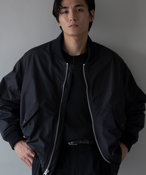 ADAM ET ROPE'(アダムエロペ)の「ヘビーワッフルヘンリーネックロングTシャツ(Tシャツ/カットソー・メンズ・ブラック/ホワイト/チャコールグレー・M/L)」の5枚目の写真