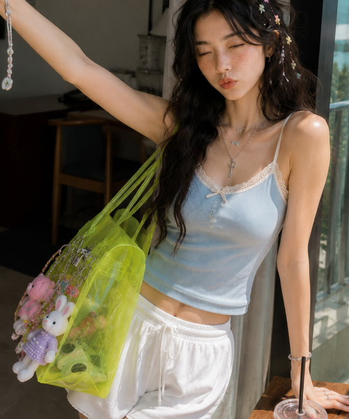 MATINCOX(マーティンコックス)の「Jelly Keyring Bag - Lime(ショルダーバッグ・レディース・その他・FREE)」の4枚目の写真