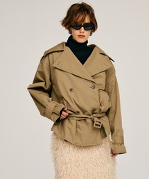 PRANK PROJECT | 【2026Autumn Pre-Order】ボックスミドルトレンチコート / Boxy Middle Trench Coat(トレンチコート)