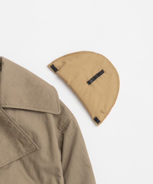 PRANK PROJECT(プランクプロジェクト)の「【2026Autumn Pre-Order】ボックスミドルトレンチコート / Boxy Middle Trench Coat(トレンチコート・レディース・ベージュ・FREE)」の11枚目の写真