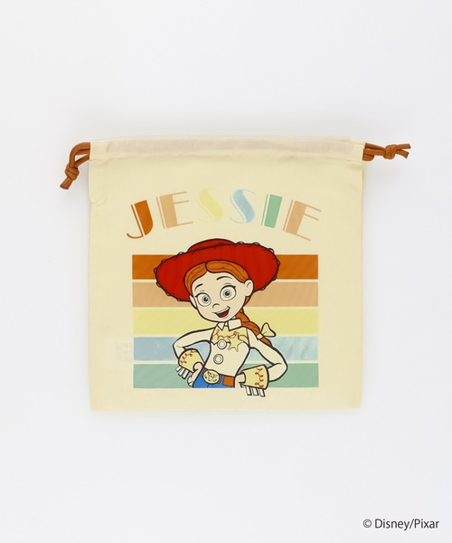 BRANSHES(ブランシェス)の「【TOY STORY/トイ・ストーリー】キャラクタープリント巾着(バックパック/リュック・キッズ・レッド/ブラウン/アイボリー・FREE)」の11枚目の写真