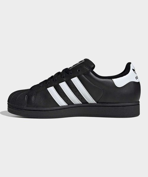 adidas(アディダス)の「スーパースターII / Superstar II / アディダスオリジナルス adidas Originals スニーカー(スニーカー・メンズ・ブラック×ホワイト・29.5cm/30.0cm/24.5cm/25.0cm/28.5cm/28.0cm/27.5cm/22.0cm/22.5cm/23.0cm/25.5cm/26.0cm/26.5cm/27.0cm/23.5cm/24.0cm/29.0cm)」の6枚目の写真