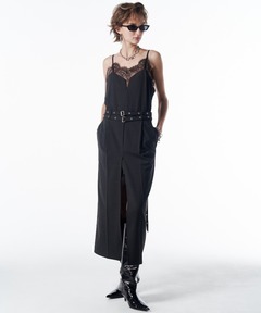 Ezick ドレスセット レーストップス タイトシルエット モード系 スリット Lady set レーストップドレス（ドレス）｜Ezick（エジック）の