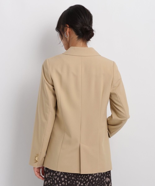 Andemiu（アンデミュウ）の「アソートキンボタンジャケット26FW/1051031（テーラードジャケット・レディース・ブラウン/ベージュ/ネイビー・MEDIUM/SMALL）」の16枚目の写真