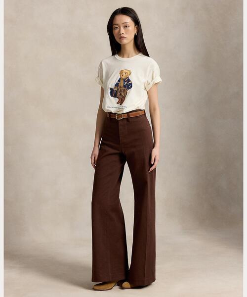 POLO RALPH LAUREN(ポロ ラルフ ローレン)の「Polo ベア コットン ジャージー Tシャツ(Tシャツ/カットソー・レディース・ホワイト・XS/L/S/M)」の6枚目の写真