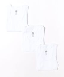 【Pro Club/プロクラブ】pro club Adult A-Shirts（1パック3枚入）/3枚パック タンクトップ リブ素材