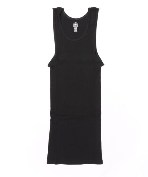 PRO CLUB (プロクラブ)の「【Pro Club/プロクラブ】pro club Adult A-Shirts(1パック3枚入)/3枚パック タンクトップ リブ素材(タンクトップ・メンズ・ホワイト/ブラック・MEDIUM/SMALL/LARGE/X-LARGE)」の3枚目の写真