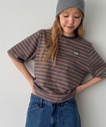 Lakey Park ボーダーリンガーTシャツ