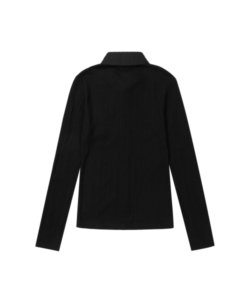 AAKAM（アーカム）の「Roll-Up Pocket Long Shirts (Black)（シャツ/ブラウス・レディース・その他・1/2）」の3枚目の写真