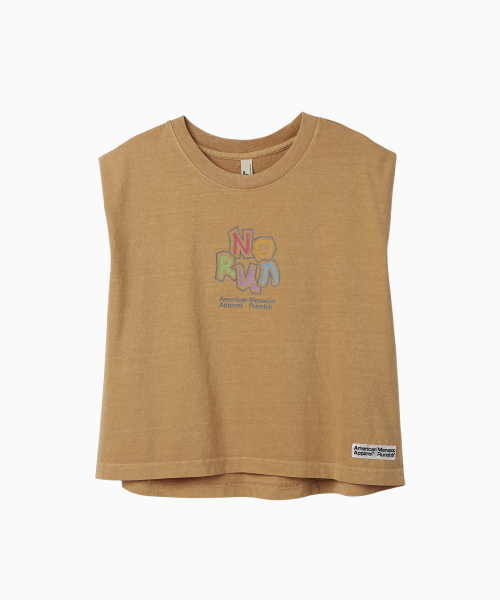 MENASOO(ミナス)の「MNS x American apparel No Run Sleeveless (over-fit)_Mustard(Tシャツ/カットソー・レディース・Mustard・SMALL/MEDIUM)」の10枚目の写真