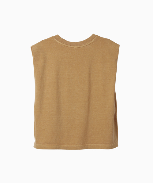 MENASOO(ミナス)の「MNS x American apparel No Run Sleeveless (over-fit)_Mustard(Tシャツ/カットソー・レディース・Mustard・SMALL/MEDIUM)」の11枚目の写真