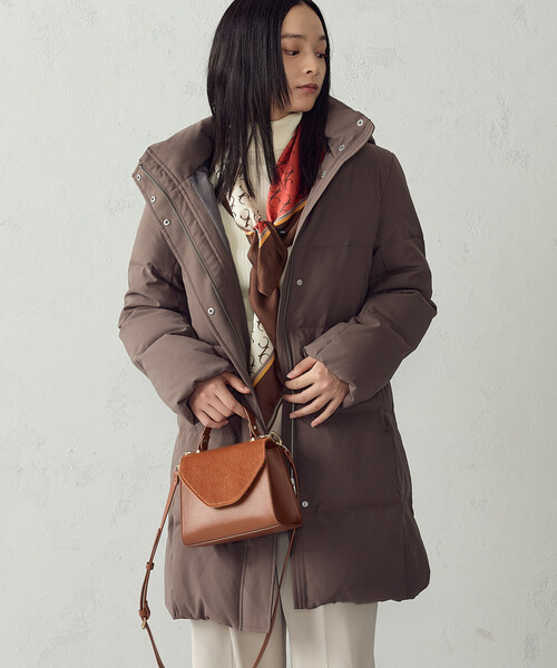 MONO COMME CA(モノコムサ)の「ハラコ調 ミニ トップハンドルバッグ(ハンドバッグ・レディース・ブラック/キャメル/グリーン・FREE)」の7枚目の写真