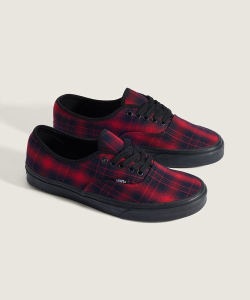 VANS(バンズ)の「VANS/ヴァンズ AUTHENTIC ローカットスニーカー 2026年 夏 夏服(スニーカー・メンズ・レッド・26.5cm)」の2枚目の写真