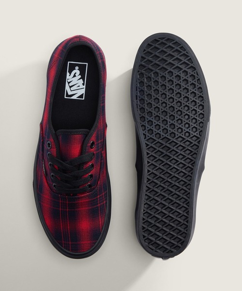 VANS(バンズ)の「VANS/ヴァンズ AUTHENTIC ローカットスニーカー 2026年 夏 夏服(スニーカー・メンズ・レッド・26.5cm)」の3枚目の写真