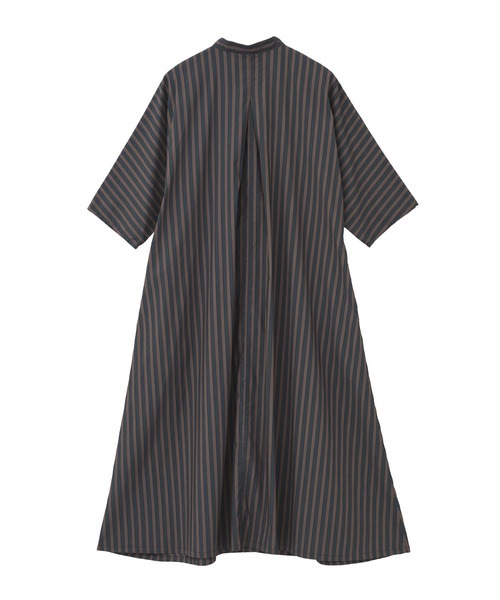 LOGEMENT DE CLAIRE（ロジュモンドクレール）の「【LOURMARIN】ウイングカラーシャツワンピース（ワンピース・レディース・ブラウン/ネイビー/スミクロ・FREE）」の13枚目の写真