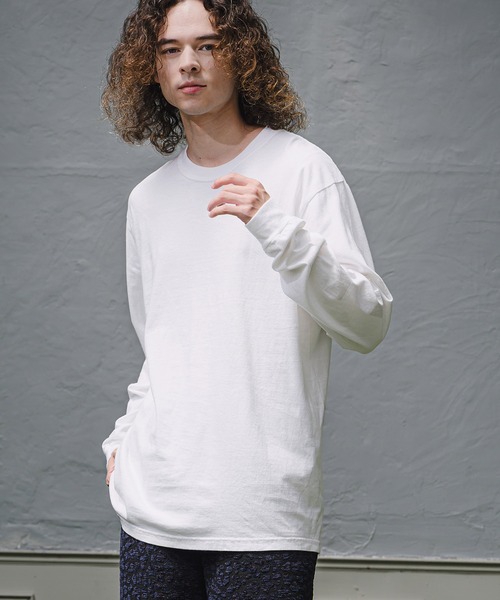 CAMBIO(カンビオ)の「mlt5847-ピグメント染めプリントロンT - LIZARD(2602139MCB)(Tシャツ/カットソー・メンズ・グリーン/ホワイト/ブラック・XL/L/M/S)」の4枚目の写真