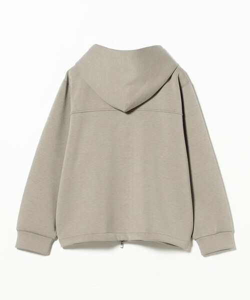 GYMPHLEX（ジムフレックス）の「Gymphlex / ダンボールニット フーデッド ジャケット（スウェット・レディース・チャコールグレー/グレー・14）」の13枚目の写真