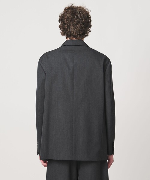 LOEFF(ロエフ)の「<LOEFF>ウールギャバジン ボックス ジャケット MENS(テーラードジャケット・メンズ・ダークグレー/モカ・1/2/0)」の13枚目の写真