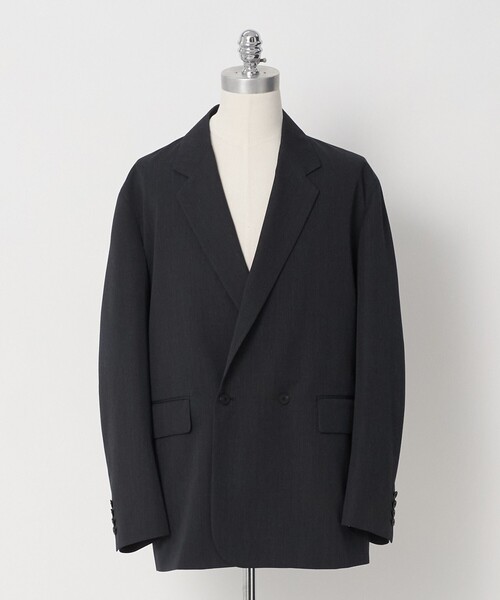 LOEFF(ロエフ)の「<LOEFF>ウールギャバジン ボックス ジャケット MENS(テーラードジャケット・メンズ・ダークグレー/モカ・1/2/0)」の14枚目の写真