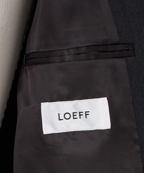 LOEFF(ロエフ)の「<LOEFF>ウールギャバジン ボックス ジャケット MENS(テーラードジャケット・メンズ・ダークグレー/モカ・1/2/0)」の21枚目の写真