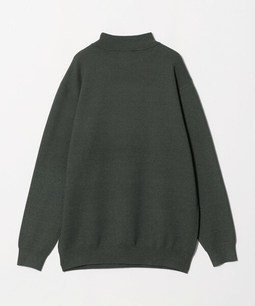 A DAY IN THE LIFE UNITED ARROWS(アデイインザライフユナイテッドアローズ)の「ミラノリブ リラックス モックネックニット 14GG -ウォッシャブル-<A DAY IN THE LIFE>(ニット/セーター・メンズ・ブラック/ダークグレー/レッド/ナチュラル・XL/L/M/S)」の5枚目の写真