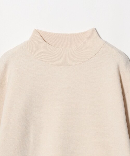 A DAY IN THE LIFE UNITED ARROWS(アデイインザライフユナイテッドアローズ)の「ミラノリブ リラックス モックネックニット 14GG -ウォッシャブル-<A DAY IN THE LIFE>(ニット/セーター・メンズ・ブラック/ダークグレー/レッド/ナチュラル・XL/L/M/S)」の9枚目の写真
