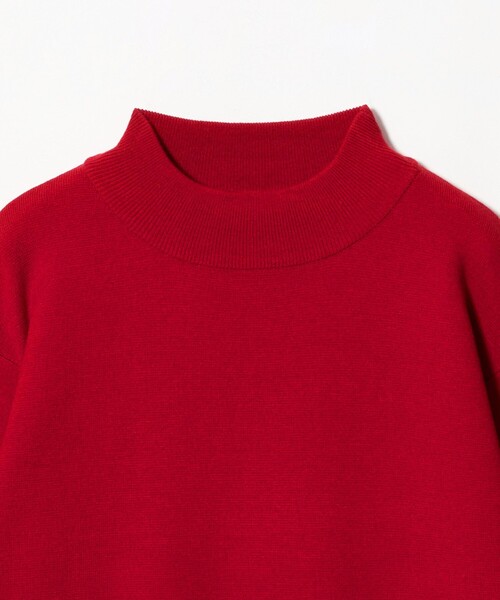A DAY IN THE LIFE UNITED ARROWS(アデイインザライフユナイテッドアローズ)の「ミラノリブ リラックス モックネックニット 14GG -ウォッシャブル-<A DAY IN THE LIFE>(ニット/セーター・メンズ・ブラック/ダークグレー/レッド/ナチュラル・XL/L/M/S)」の11枚目の写真