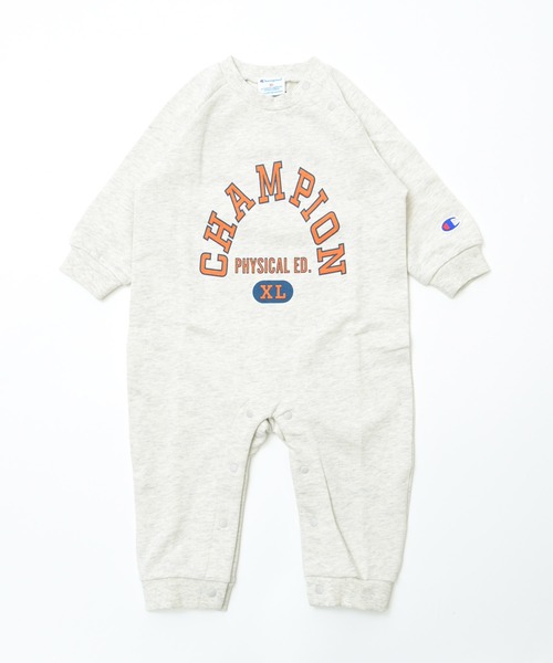 別注】Champion ロゴスウェットロンパース（ロンパース）｜Champion