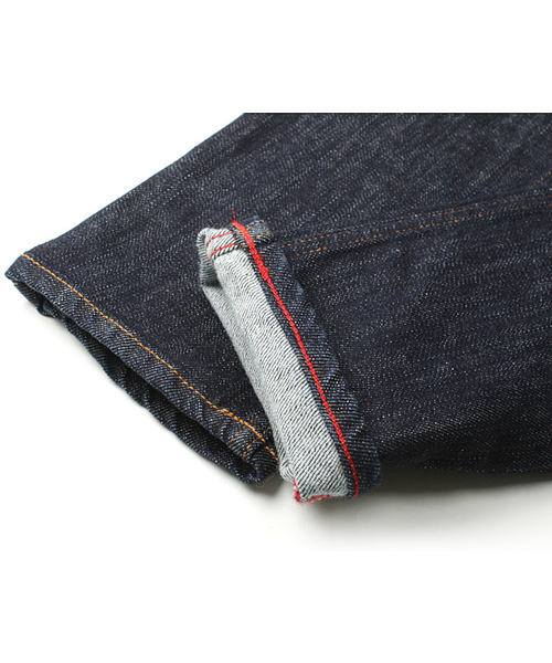 X-girl（エックスガール）の「HEART POCKET JEAN（デニムパンツ・レディース・インディゴブルー/ブラック・0/1/2）」の6枚目の写真