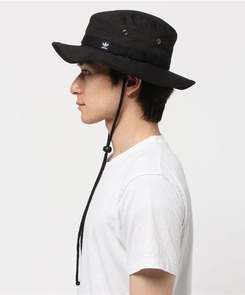 adidas（アディダス）の「オリジナルス ハット[BOONIE HAT]（ハット・メンズ・ブラック・LARGE/MEDIUM）」の2枚目の写真