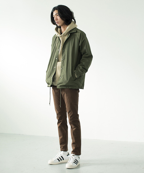 WEGO（ウィゴー）の「WEGO/ストレッチサテンスキニーパンツ（その他パンツ・メンズ・ダークブラウン/ワイン/ブラック・MEDIUM/SMALL/LARGE）」の16枚目の写真