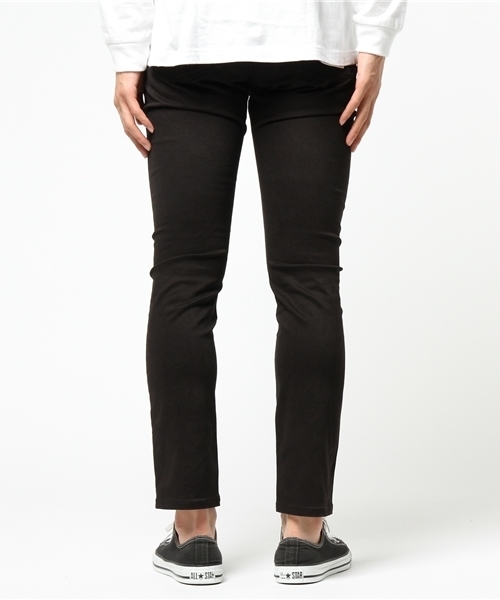 WEGO（ウィゴー）の「WEGO/ストレッチサテンスキニーパンツ（その他パンツ・メンズ・ダークブラウン/ワイン/ブラック・MEDIUM/SMALL/LARGE）」の5枚目の写真