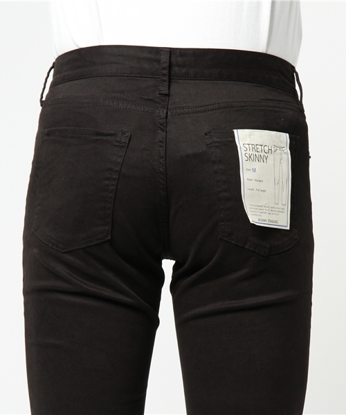 WEGO（ウィゴー）の「WEGO/ストレッチサテンスキニーパンツ（その他パンツ・メンズ・ダークブラウン/ワイン/ブラック・MEDIUM/SMALL/LARGE）」の8枚目の写真