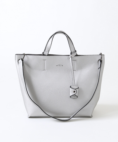 LOWELL things(ロウェル シングス)の「インバッグ付きシュリンクショルダー(ショルダーバッグ・レディース・シルバー/ブラック/ベージュ・FREE)」の5枚目の写真