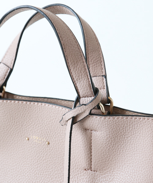 LOWELL things(ロウェル シングス)の「インバッグ付きシュリンクショルダー(ショルダーバッグ・レディース・シルバー/ブラック/ベージュ・FREE)」の12枚目の写真