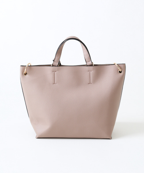 LOWELL things(ロウェル シングス)の「インバッグ付きシュリンクショルダー(ショルダーバッグ・レディース・シルバー/ブラック/ベージュ・FREE)」の13枚目の写真