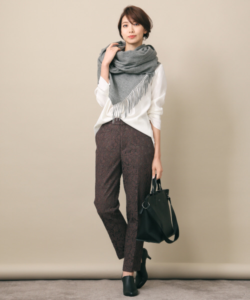 LOWELL things(ロウェル シングス)の「インバッグ付きシュリンクショルダー(ショルダーバッグ・レディース・シルバー/ブラック/ベージュ・FREE)」の8枚目の写真