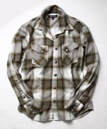 JACKROSE | コンチョボタンライトネルチェックWTシャツ(シャツ/ブラウス)